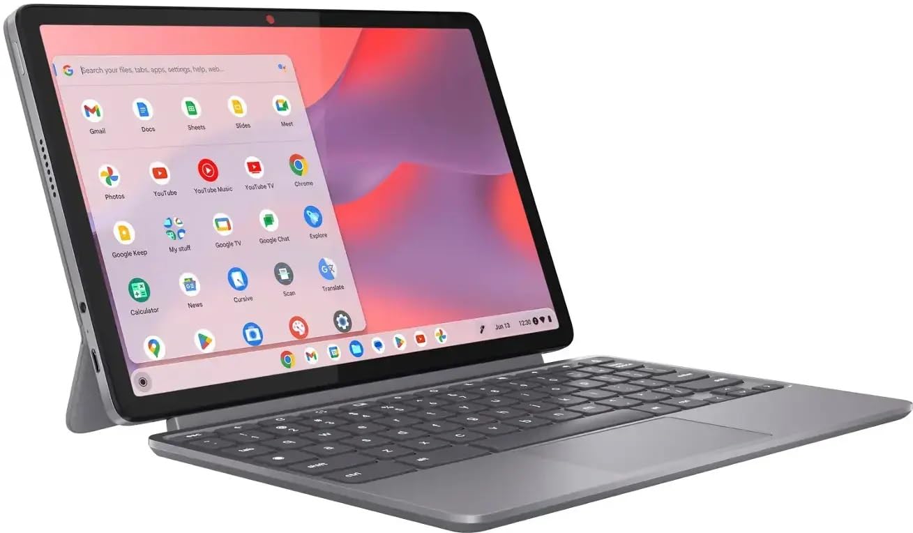 Lenovo Ideapad Chromebook | IP Duet 11 | Detachable Laptop | 10.9" 2K Touchscreen | MediaTek Kompanio 838 Processor | 4GB ‎LPDDR4X RAM 128GB Flash Memory | Stylus not Included | 83HH0002US 🍁 All In One Marketplace Canada Lenovo