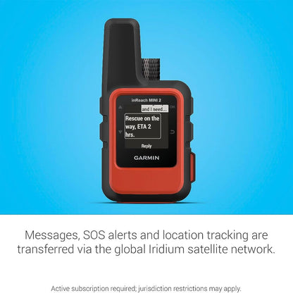Garmin inReach Mini 2, Lightweight and Compact Satellite Communicator, Hiking Handheld, Orange 🍁 All In One Marketplace Canada