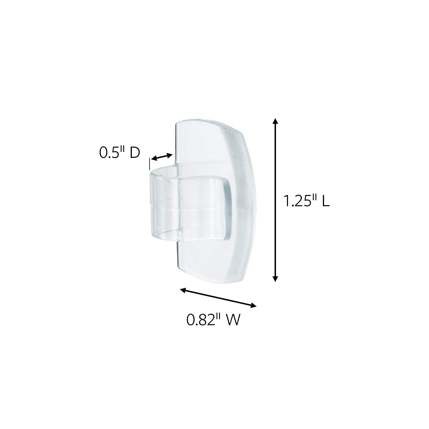 Command 17017CLRAWVPES Outdoor Light Clips, 32 Clips, 36 Strips Command