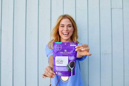 NAVITAS NATURALS Organic Acai Powder, 4-Ounce Pouches Navitas Organics