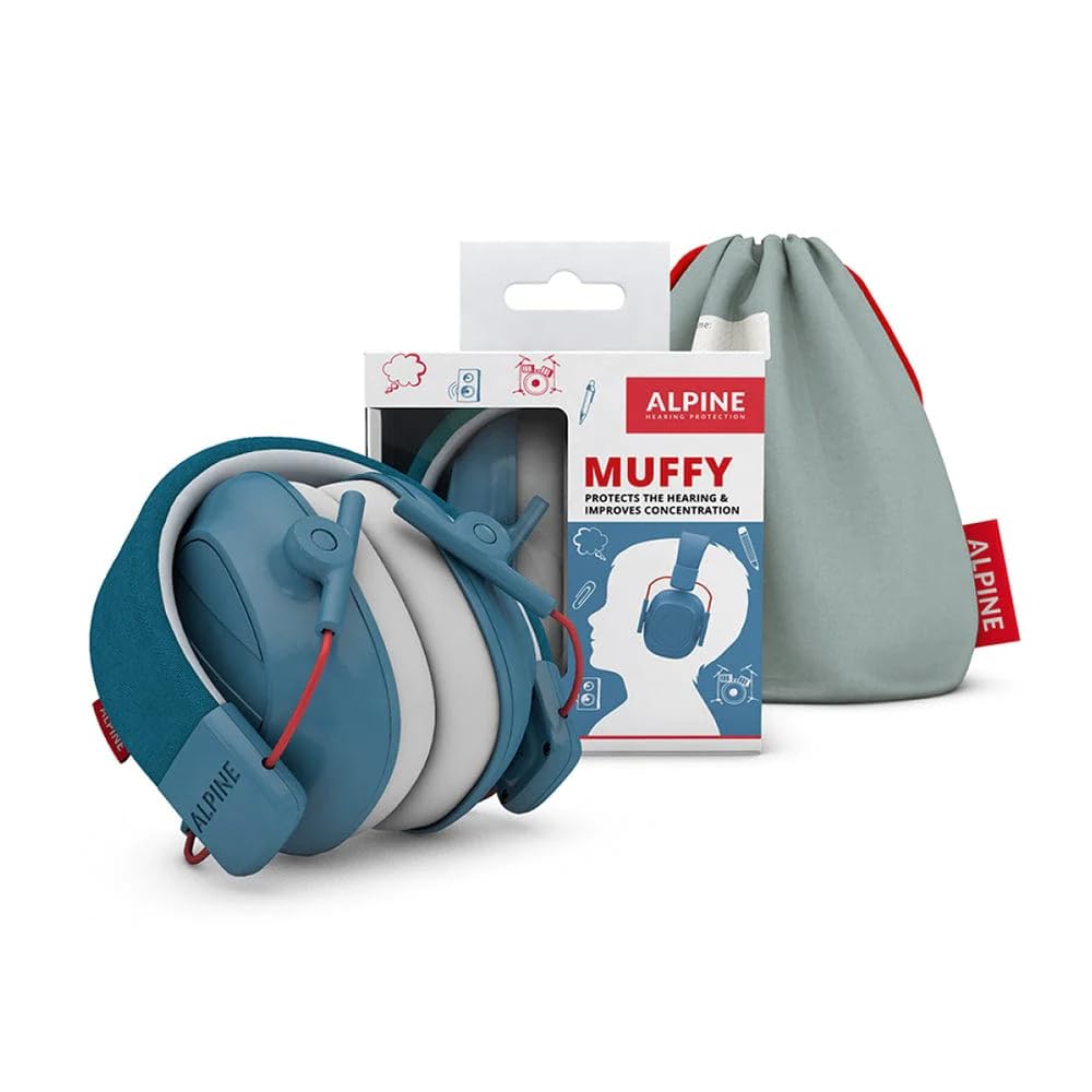Alpine Muffy - Noise Cancelling Headphones for Kids - CE & ANSI Certified - Earmuffs for Autism - Kids Ear Protection for Sensory & Concentration Aid - Yellow 🍁 All In One Marketplace Canada
