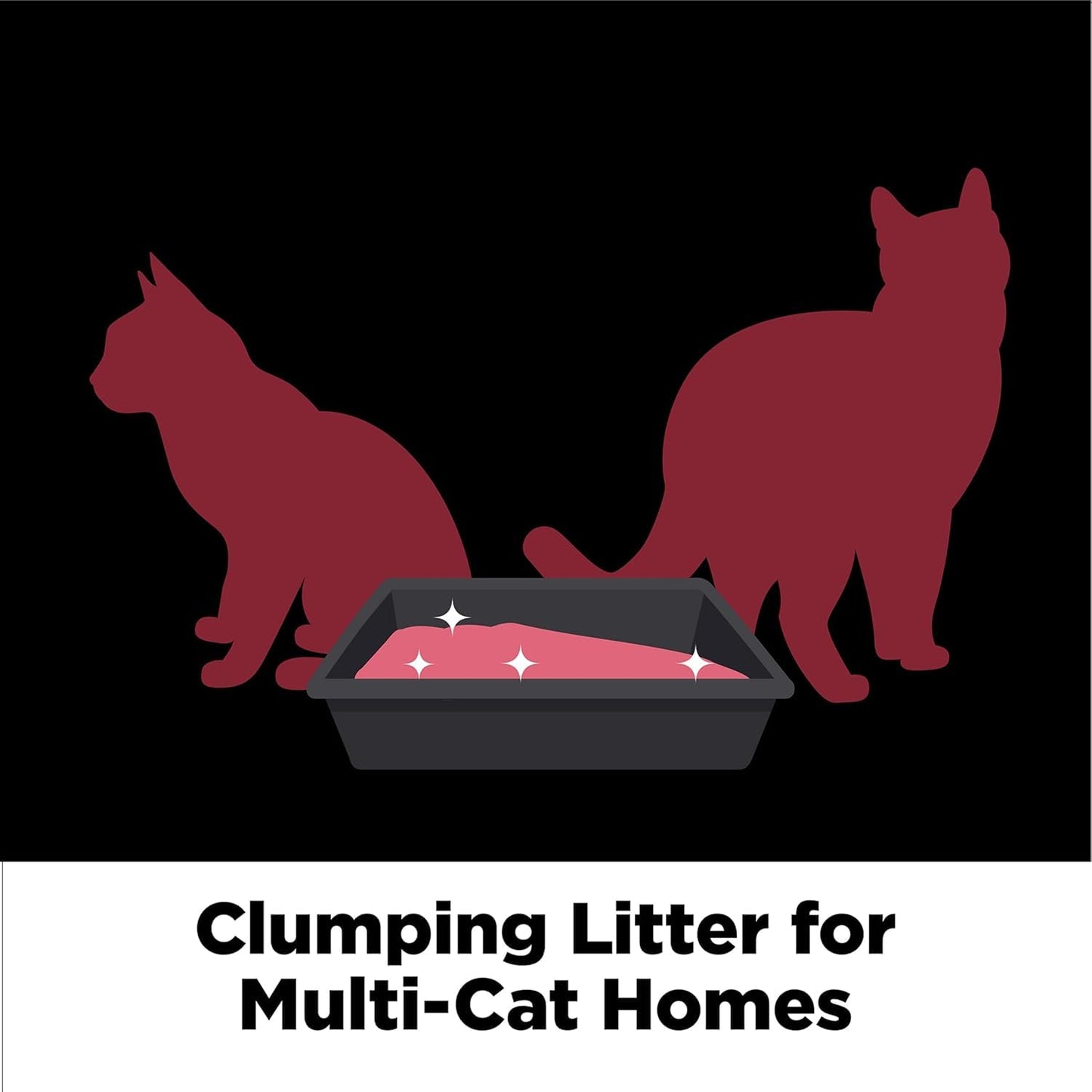 Arm & Hammer Platinum Cat Litter, Clump & Seal, Extra Strength Complete Odour Sealing with 14 Days of Odour Control, Multi-Cat, Hard Clumping Clay, 99.99% Dust Free, 12.47kg (Pack of 1)