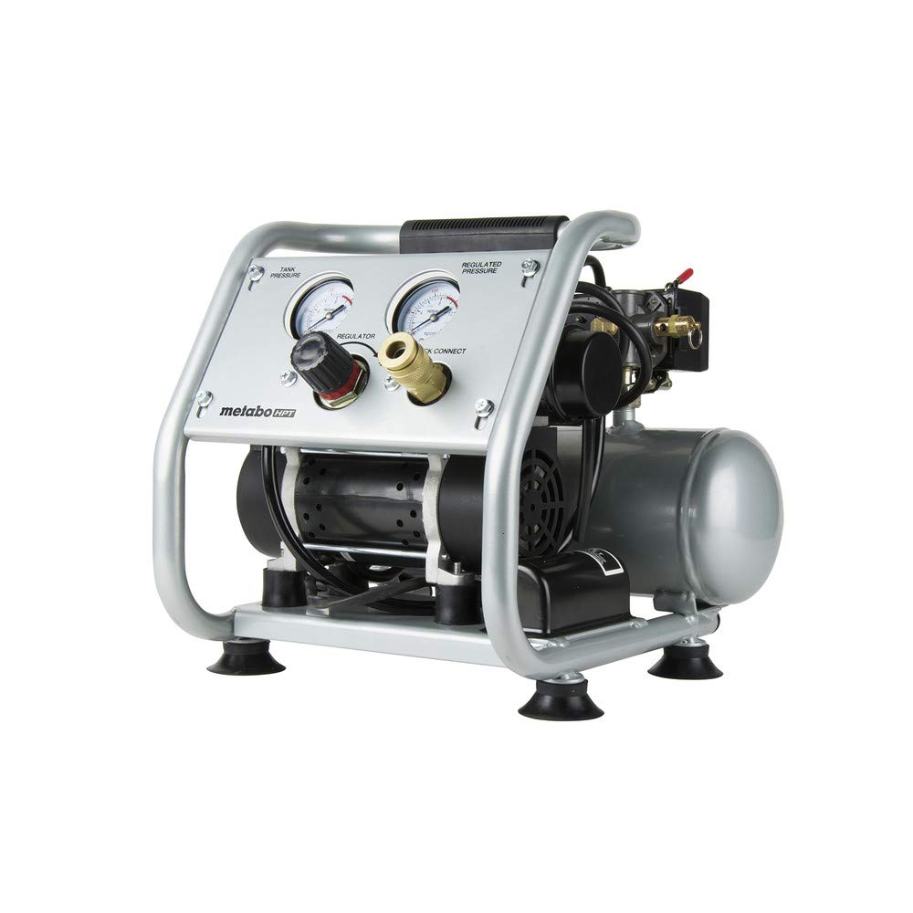 Metabo HPT Quiet Air Compressor | 125 PSI | 1 Gallon | EC28MM