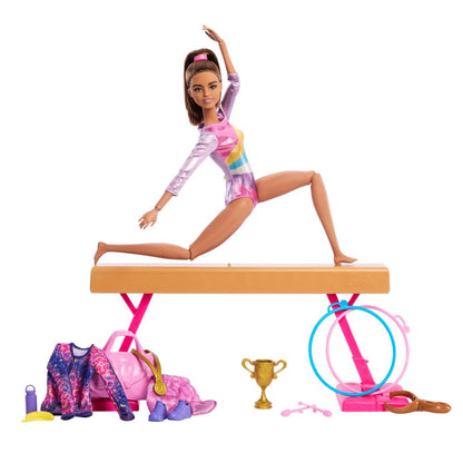 Barbie Careers Gymnastics Doll & Themed Accessories Playset Barbie
