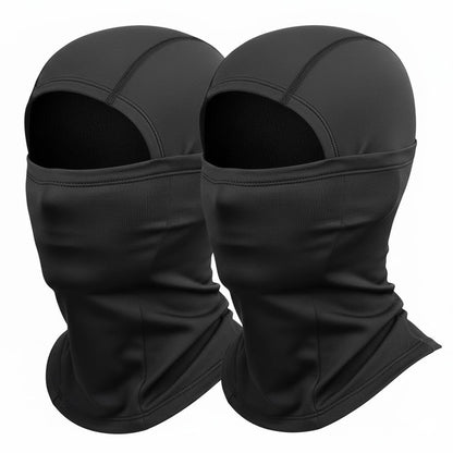 KENPMA 2-Pack Winter Balaclava Face Mask for Men & Women, Thermal Ski Mask for Cold Weather, Windproof Full Face Cover for Skiing, Snowboarding, Motorcycling, Ice Fishing, Running, Hiking Black 🍁 All In One Marketplace Canada