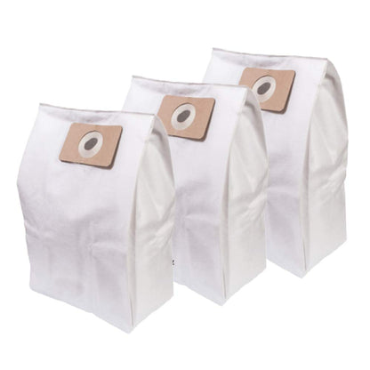 OVO Central Vacuum Triple Layer Disposable Filtration Bags, 12L /3.2Gal, ONLY for OVO units equipped with a bag pipe adapter without a lip on it - for OVO-700/630/550-18B/18V/25H, NADAIR-700/600AL-22