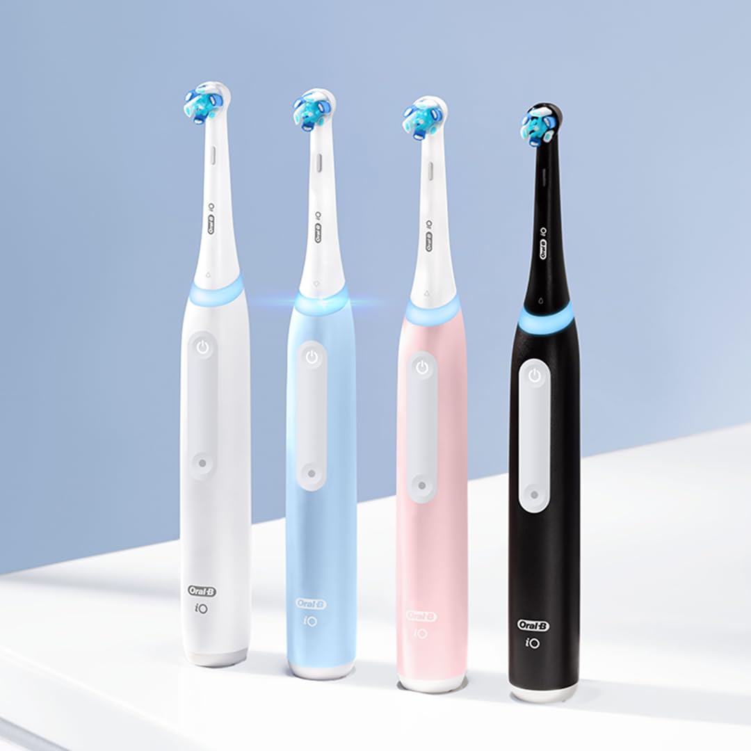 Oral-B iO Electric Toothbrush, Series 3 Limited with (2) Brush Heads, Rechargeable, Azalea Pink Oral-B