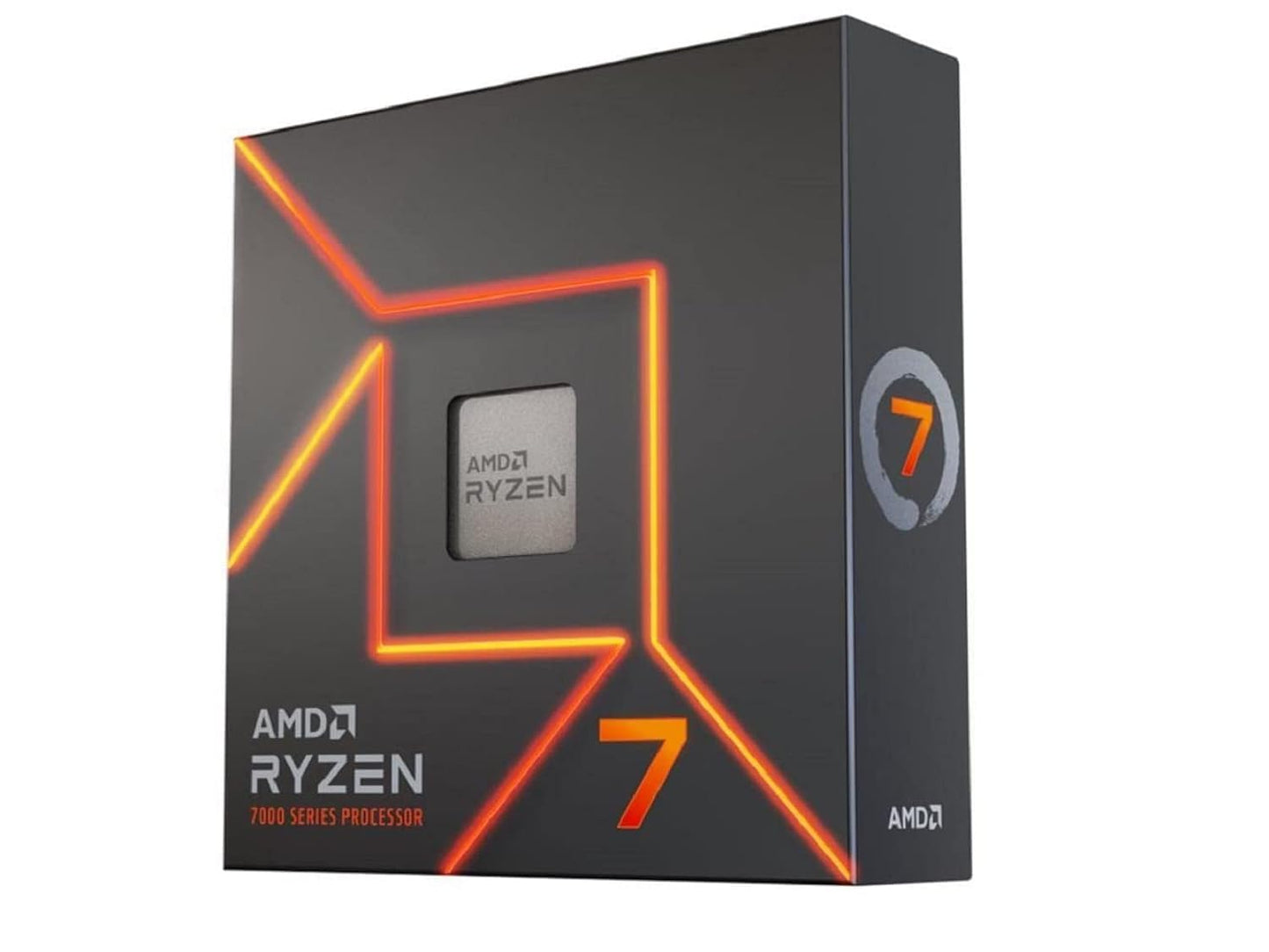 AMD Ryzen™ 7 7700X 8-Core, 16-Thread Unlocked Desktop Processor, Cooler not Included AMD