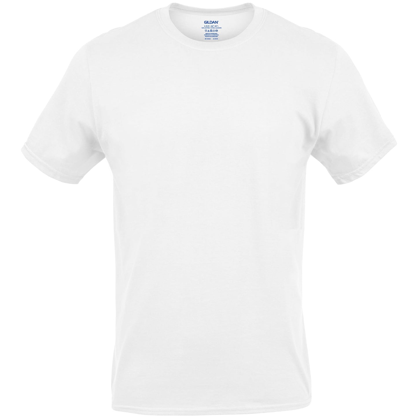 Gildan Men's Crew T-Shirts, Multipack, Style G1100, White (12-pack), Medium