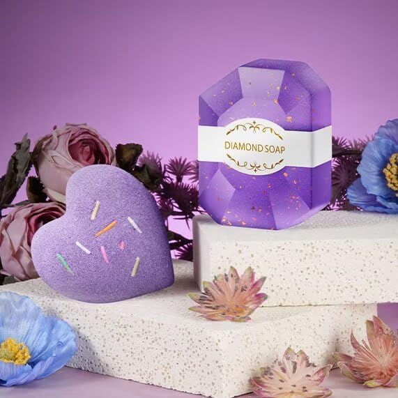 Happy Birthday Gifts for Women Mom Her, Christmas Gift for Women Moms, Self Care Package, Get Well Soon Gifts for Mom, Her, Girlfriend, Bestie, Sister, Wife - Self Care Gift Basket with Flannel Blanket 🍁 All In One Marketplace Canada