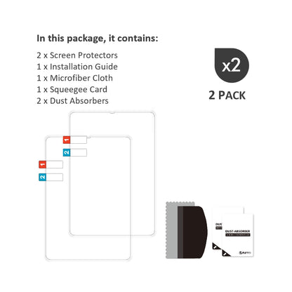 Antiglare Screen Protector (2 Pack), for Amazon Kindle Paperwhite (2024 Releases) and Kindle Colorsoft