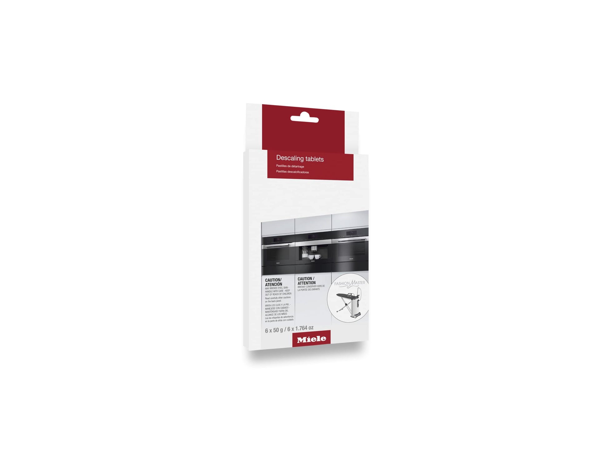Miele Descaling Tablets for Coffee Machines, Steam Ovens, FashionMaster, Ovens and Cookers, Pack of 6 - 11201170 - Available at All In One Marketplace Canada