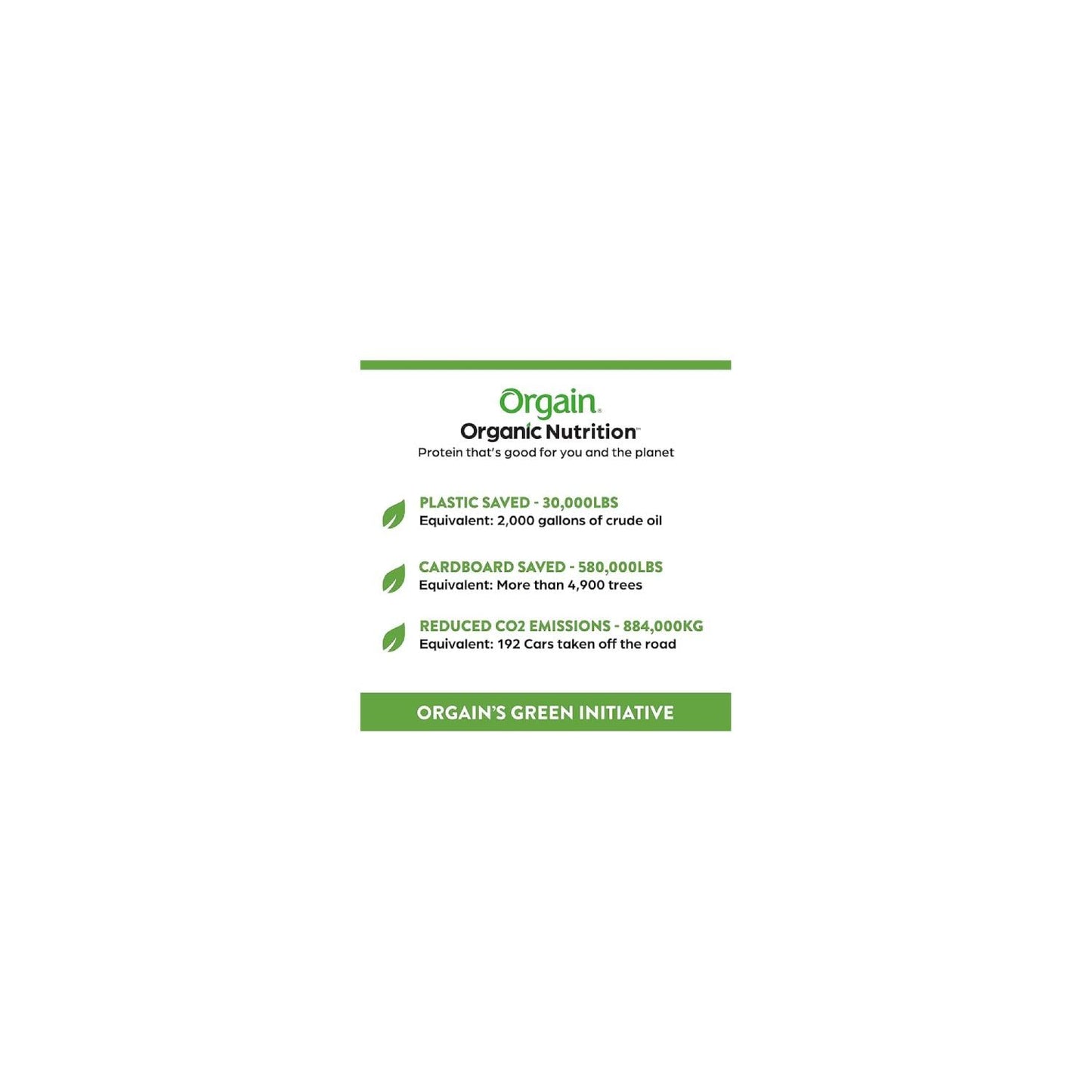 Orgain Organic Plant-Based Vanilla Bean Protein Powder - Vegan, Dairy-Free, Gluten-Free, 920g