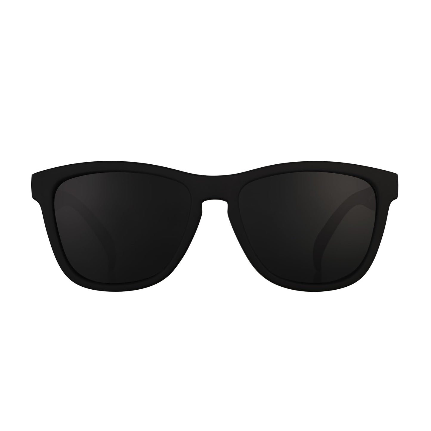 goodr A Unicorn's Calamity Polarized Sunglasses, Medium Sized (OG), Black Solid Frames with Black Non-Reflective Glare Reducing Lenses, UV400 Protection, No Slip, No Bounce - Available at All In One Marketplace Canada
