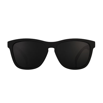 goodr A Unicorn's Calamity Polarized Sunglasses, Medium Sized (OG), Black Solid Frames with Black Non-Reflective Glare Reducing Lenses, UV400 Protection, No Slip, No Bounce - Available at All In One Marketplace Canada