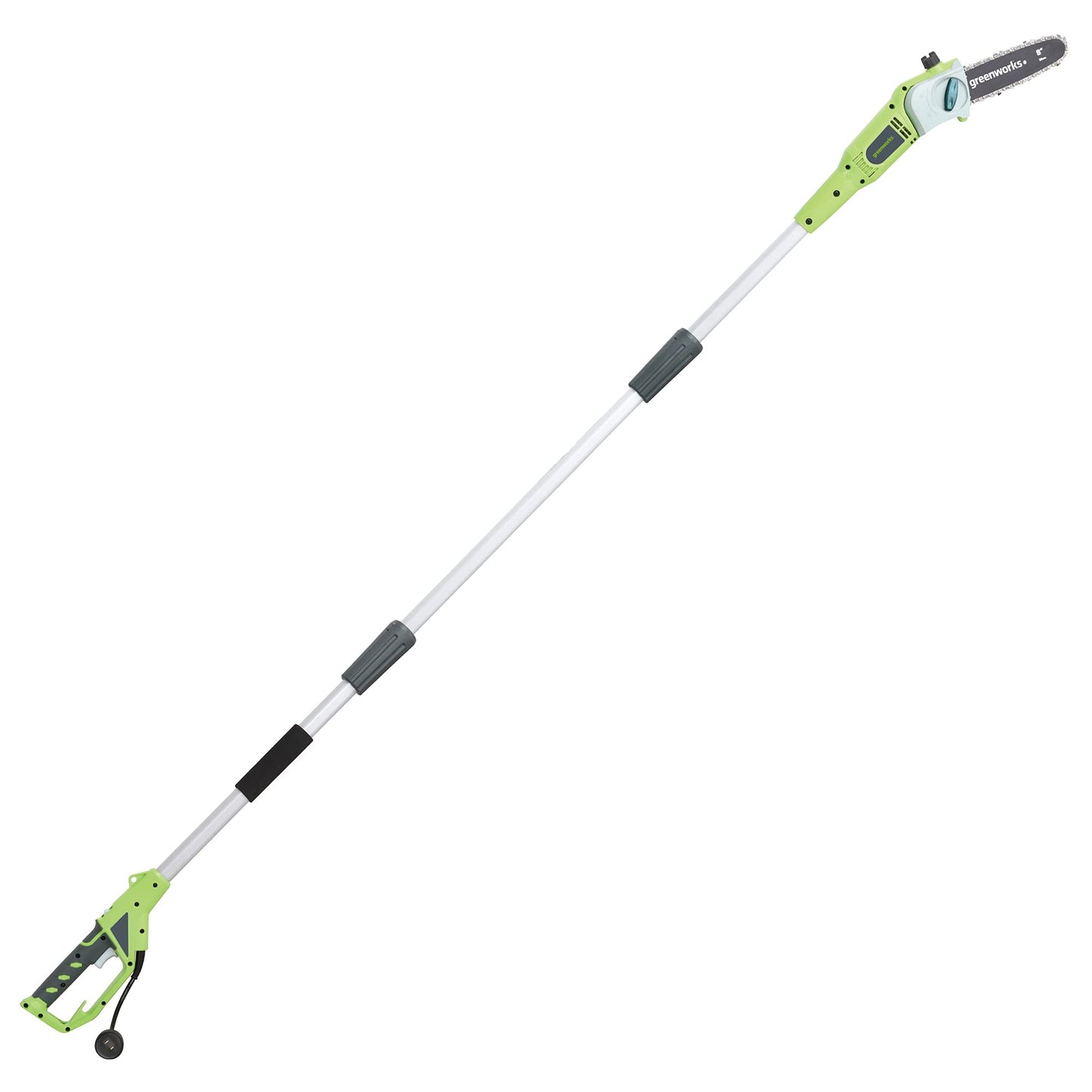 Greenworks 20192 8.5-Inch 6.5 Amp Electric Corded Pole Saw, Green Greenworks
