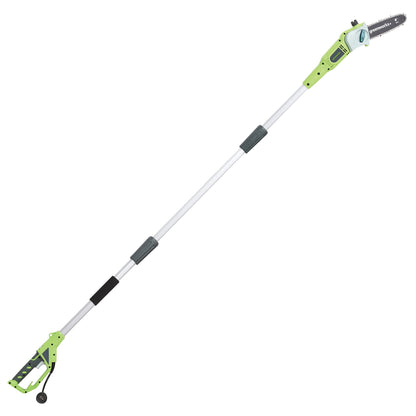 Greenworks 20192 8.5-Inch 6.5 Amp Electric Corded Pole Saw, Green Greenworks