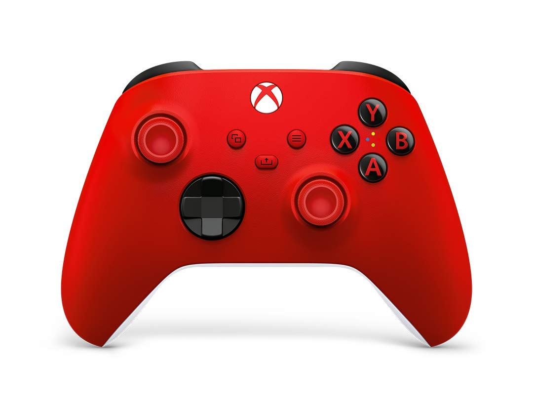 XBOX Core Wireless Gaming Controller – Pulse Red for Series X|S, One, Windows PC, Android, and iOS