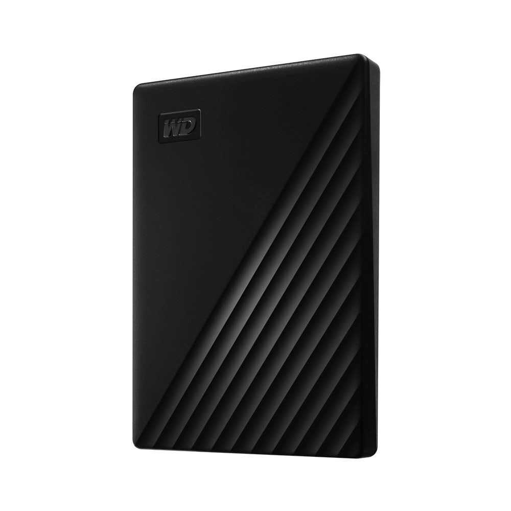 WD 2TB My Passport Portable External Hard Drive HDD, USB 3.0, USB 2.0 Compatible, Black - WDBYVG0020BBK-WESN Western Digital