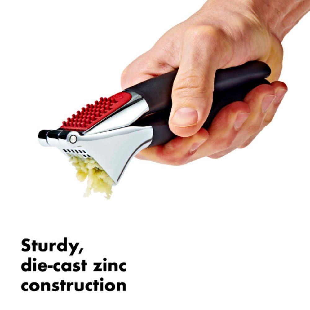 OXO Good Grips Soft-Handled Garlic Press - Available at All In One Marketplace Canada