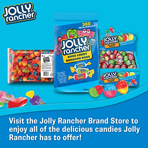 JOLLY RANCHER Fruity Sours Gummy Candy - 2.5kg Bulk Bag, Assorted Flavors