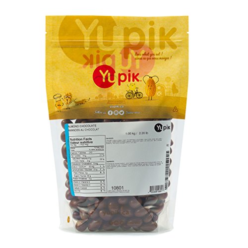 Yupik Milk Chocolate Covered Almonds – 1 kg Kosher Whole Nuts