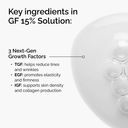 The Ordinary GF 15% Solution, Anti-Aging Formula for Visible Skin & Wrinkle Repair, 30 ml The Ordinary