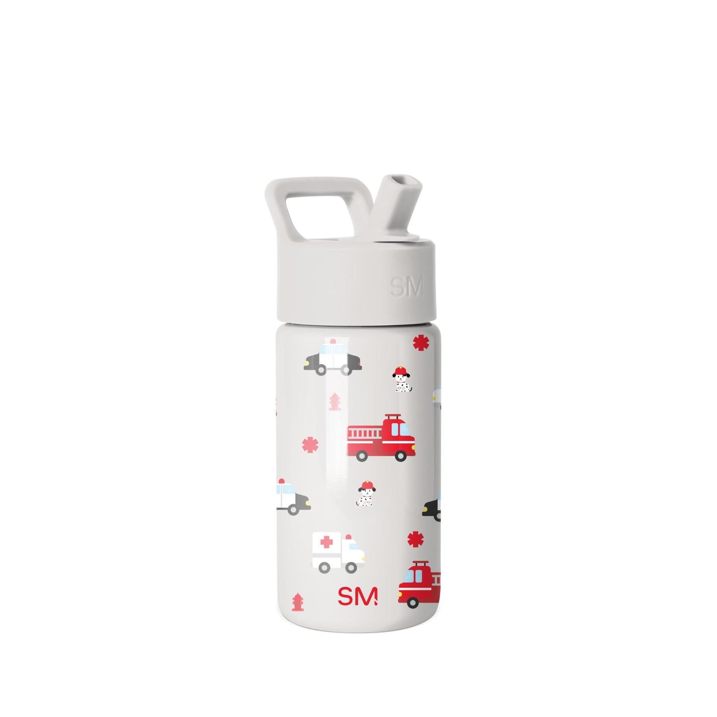 Simple Modern Kids Water Bottle & Toddler Cup | 14oz | Fire Truck 🍁 All In One Marketplace Canada