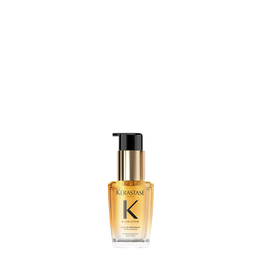 Kérastase Elixir Ultime L'Huile Original Hair Oil, Hydrating Oil Serum to Smooth Frizz and Add Shine, With Wild Camellia, Strengthens and Provides Heat Protection, All Hair Types - Available at All In One Marketplace Canada