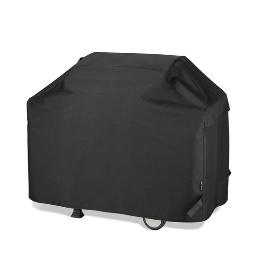 UNICOOK BBQ Cover 60 Inch, Heavy Duty Waterproof Housse BBQ, Special Fade and UV Resistant Outdoor Barbecue Grill Cover, Barbecue Accessories Compatible for Weber Char-Broil Nexgrill and More