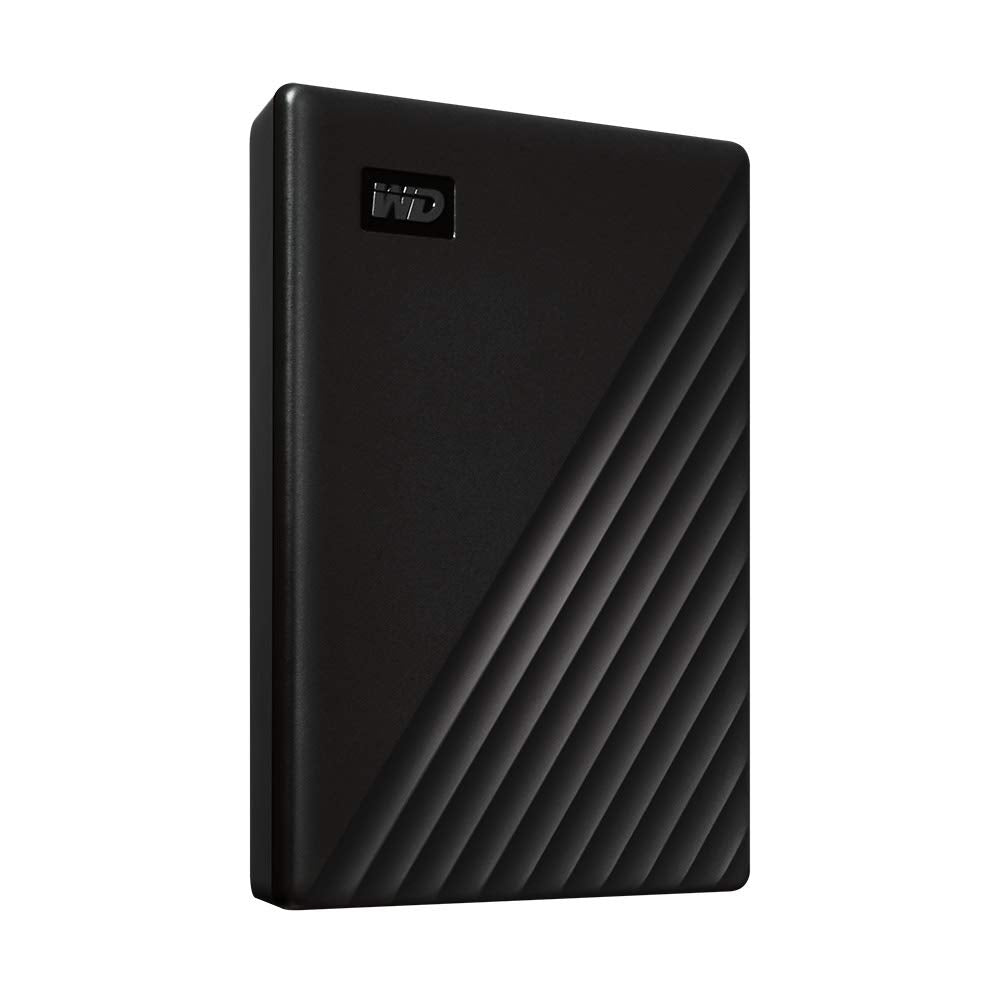 WD 2TB My Passport Portable External Hard Drive HDD, USB 3.0, USB 2.0 Compatible, Black - WDBYVG0020BBK-WESN Western Digital