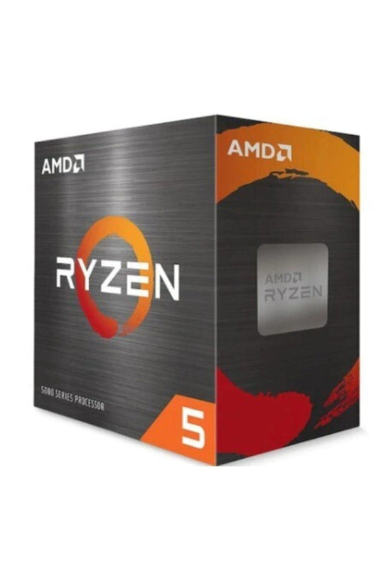 Processeur de bureau AMD Ryzen 5 5600X, 6 cœurs, 12 threads, débloqué, avec ventilateur Wraith Stealth