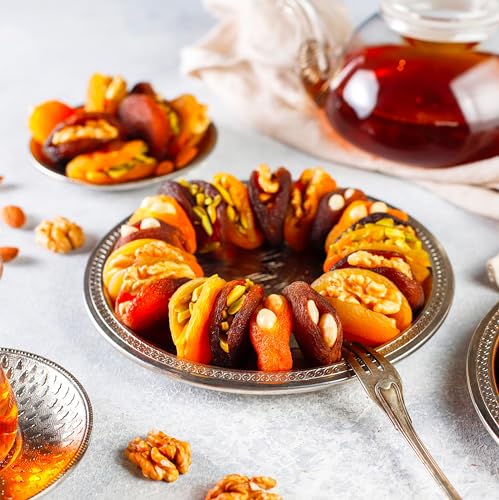 Yupik Jumbo Turkish Apricots – 1 kg Pitted Dried Fruit, No Added Sugar, Vegan & Kosher