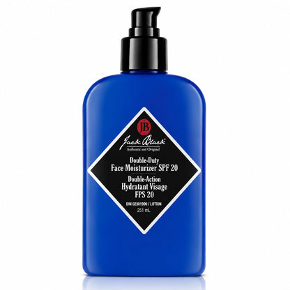 Jack Black - Double Duty Face Moisturizer with SPF 20 - Lightweight & Protective - 251 ml