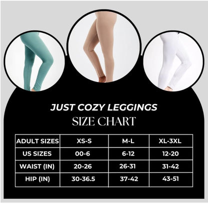 Just Cozy Fur Lined Leggings Fleece Lined Pants Women Winter Leggings Fur Lined Pants Black Leggings (CA/US, Alpha, Medium, Large, Regular, Regular) 🍁 All In One Marketplace Canada