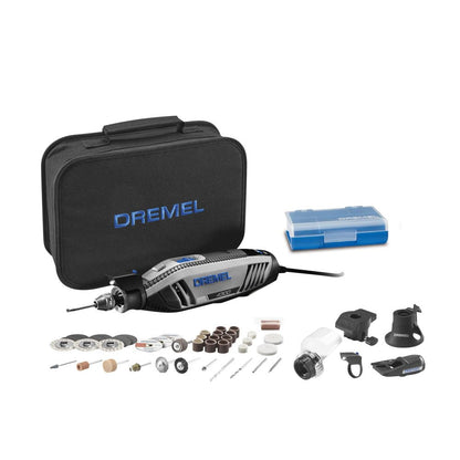 Dremel 4300-5/40 High Performance Rotary Tool Kit with LED Light- 5 Attachments & 40 Accessories- Engraver, Sander, and Polisher- Perfect for Grinding, Cutting, Wood Carving, Sanding, and Engraving Dremel