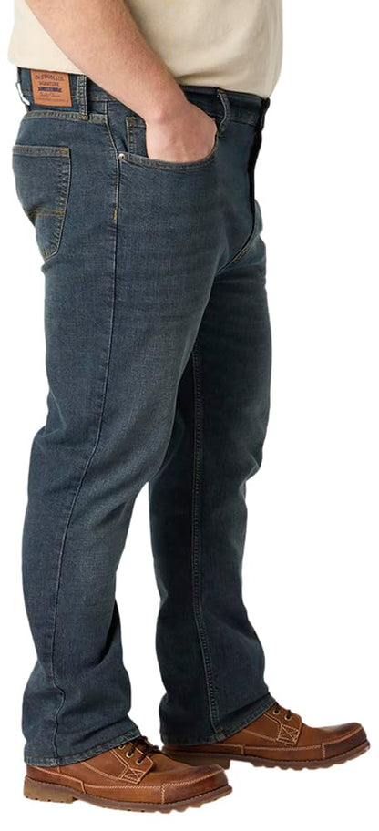 Levi Strauss Signature Gold Men's Regular Straight Fit Jeans, Bigfoot, 30W x 30L