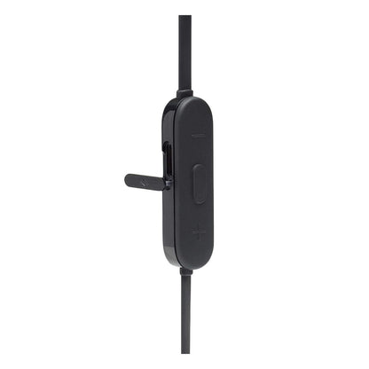 JBL Tune 125 - Bluetooth Wireless in-Ear Headphones with 3-Button Mic/Remote and Flat Cable - Black JBL