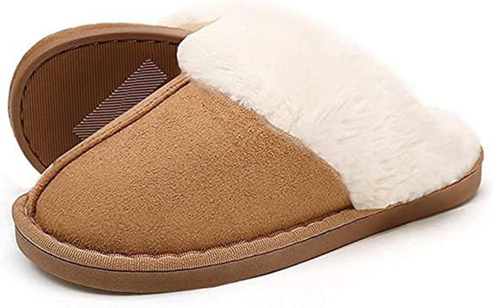 Adorllya Women Men House Fuzzy Slippers Cozy Shoes Indoor Outdoor Cute 🍁 All In One Marketplace Canada