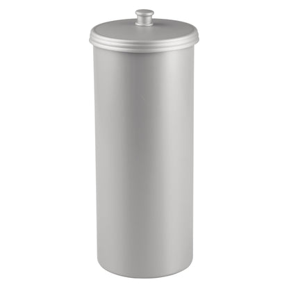 iDesign Kent Bathware, Free Standing Toilet Paper Roll Holder for Bathroom Storage - Gray