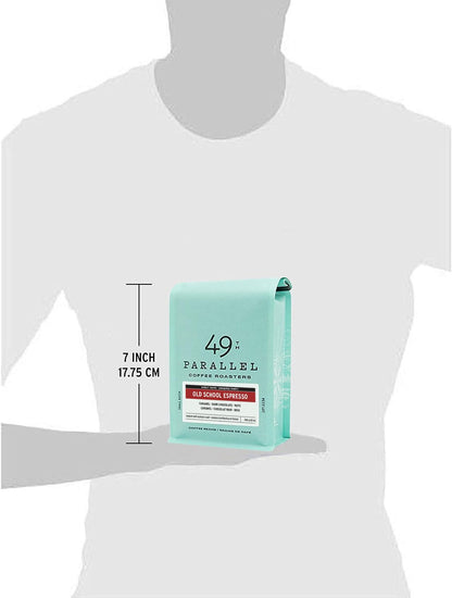 49th Parallel Coffee Roasters Old School Espresso Medium-Dark Roast Coffee Beans - 12 oz