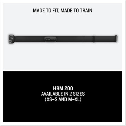 Garmin HRM 200 Heart Rate Monitor, Accurate Heart Rate and HRV Data, Comfortable Machine Washable Strap, M-XL - Available at All In One Marketplace Canada