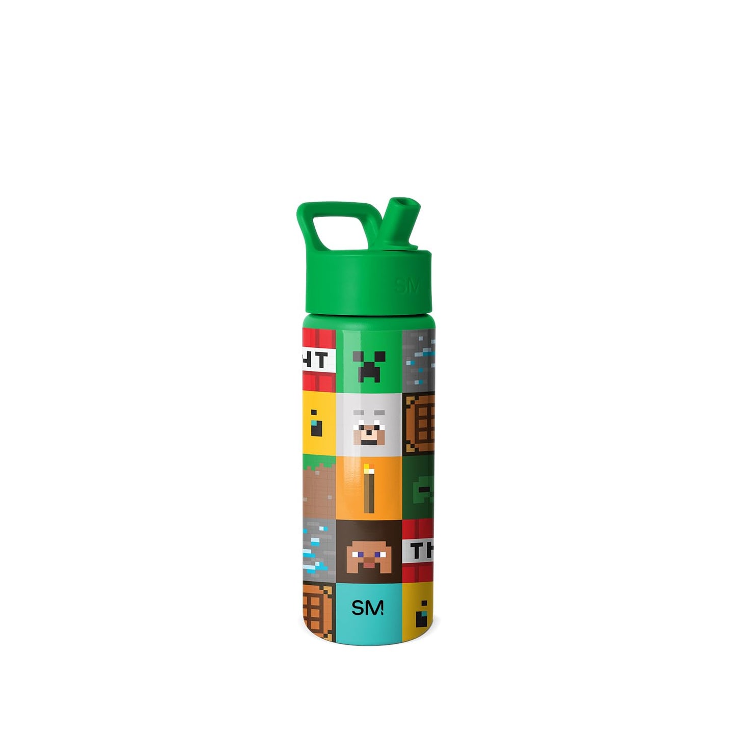 Simple Modern Minecraft Kids Water Bottle & Toddler Cup | 18oz Simple Modern