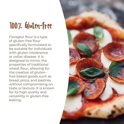 Antimo Caputo Fioreglut Gluten-Free Flour Blend (1kg) - Perfect for Pizza, Bread & Baked Goods