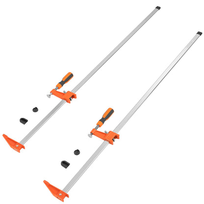 VEVOR Bar Clamps for Woodworking, 2-Pack 36" Clamp, Quick-Change F Clamp with 600 lbs Load Limit, 2.5" Throat Depth, Cast Iron and Carbon Steel, Wood Clamps for Woodworking Metal Working 🍁 All In One Marketplace Canada VEVOR