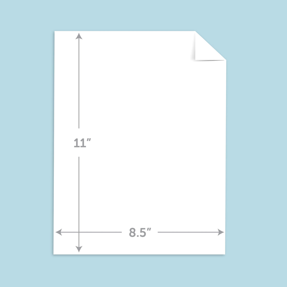 Neenah Cardstock, 8.5" x 11", Heavy-Weight, White, 94 Brightness, 300 Sheets (91437)