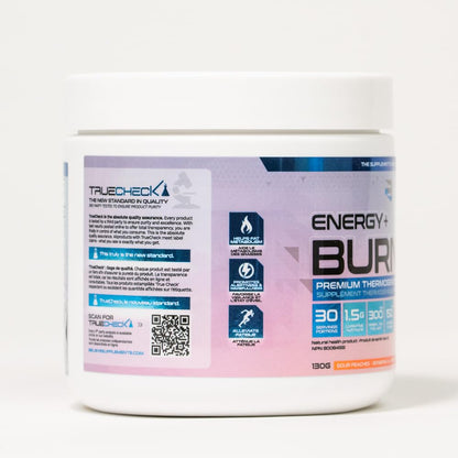Energy+Burner Believe Supplements (sour peach) Believe Supplements