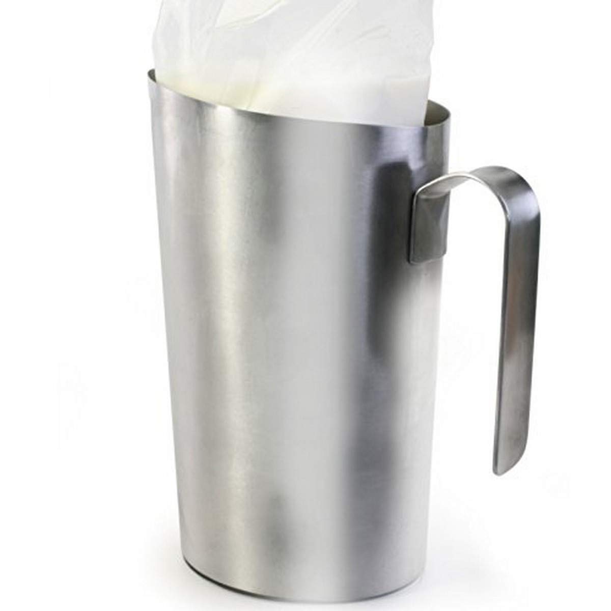 Danesco 9345644SS Stainless Steel Milk Bag Holder, Silver Danesco