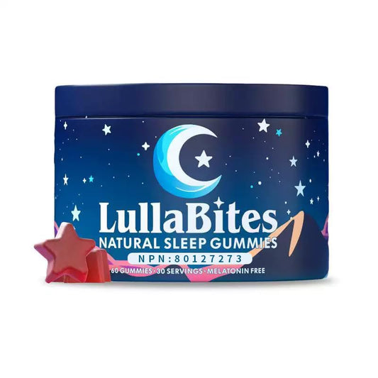 Strawberry Star-Shaped Sleep Support Gummies – 60 Sugar-Free, Gluten-Free Pieces