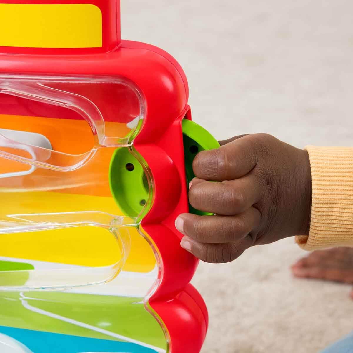 Fisher-Price Baby & Toddler Toy Drop Through Rock-a-Stack, Coin Drop Activity for Developmental Play Infants Ages 9+ Months - Available at All In One Marketplace Canada
